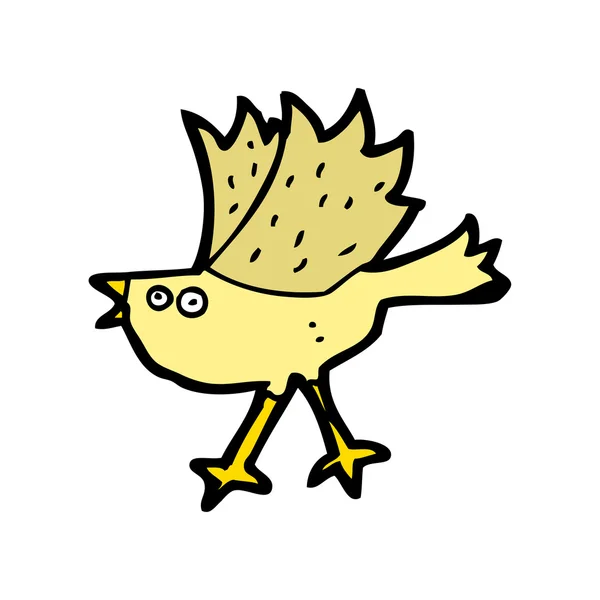 Pájaro de dibujos animados — Vector de stock