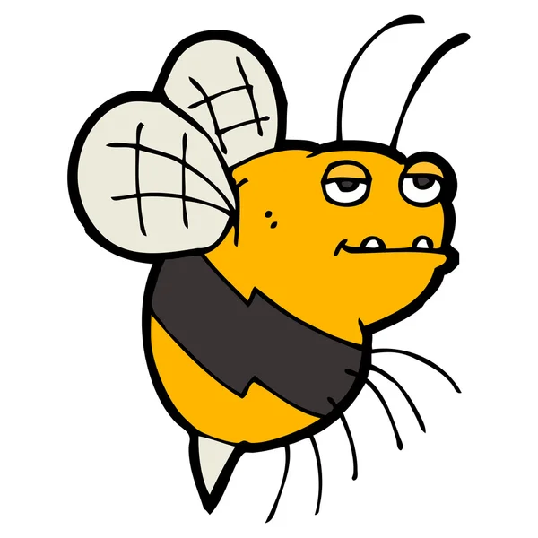 Abeja de dibujos animados — Vector de stock