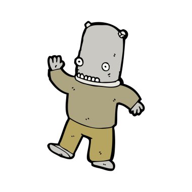 çizgi film uzay adamı