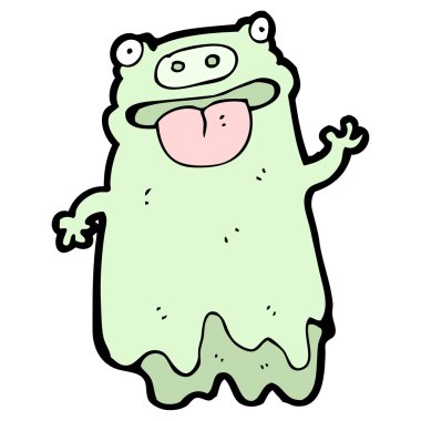 Çizgi Film ürkütücü hayalet