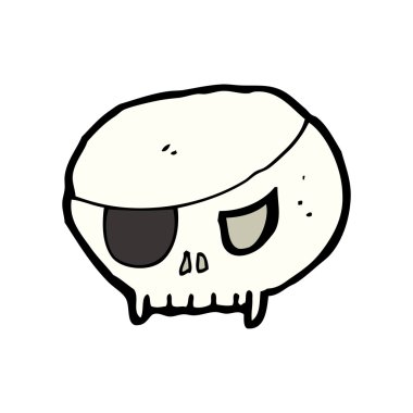 çizgi film korsan kafatası