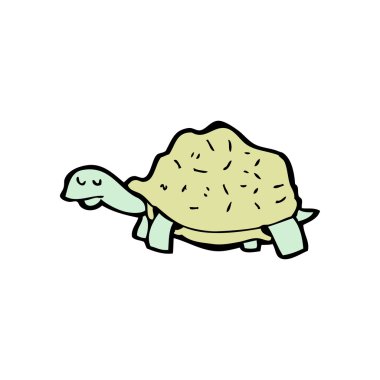 karikatür kaplumbağa