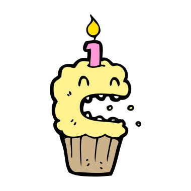 çizgi film karakteri cupcake