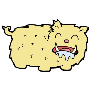 karikatür kızgın köpek