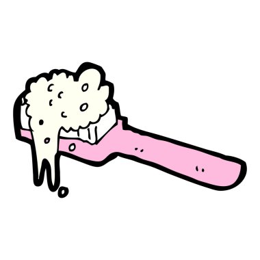 karikatür diş fırçası