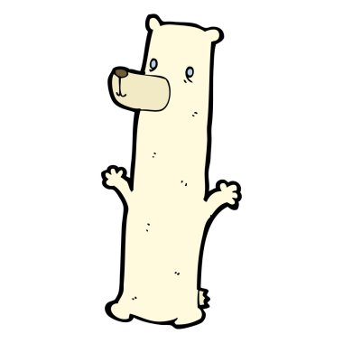 karikatür kutup ayısı