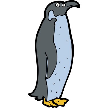 karikatür penguen