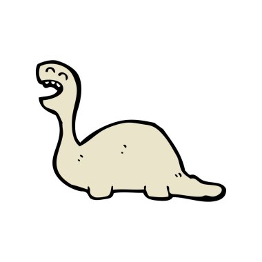 yüksek sesle dinozor karikatür