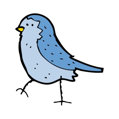 Mavi kuş çizgi film