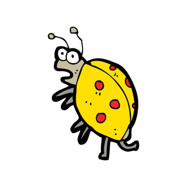 karikatür uğur böceği