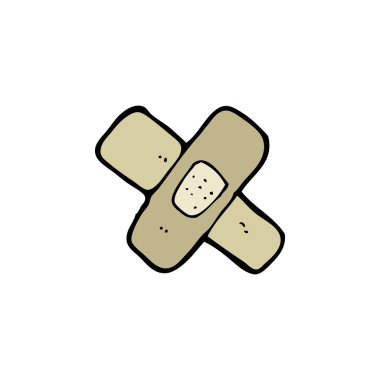 çizgi film yapıştırma alçı