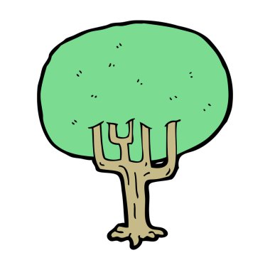 ağaç karikatür