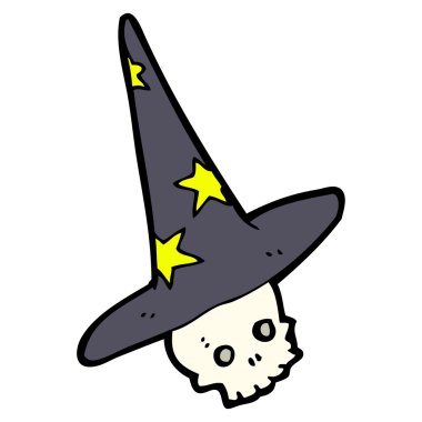 çizgi film sihirbaz kafatası