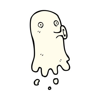 Cadılar Bayramı hayalet çizgi filmi