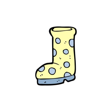 karikatür wellington çizme