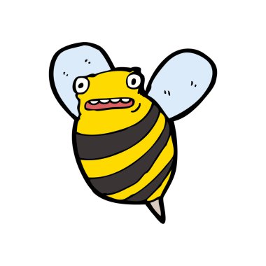 karikatür bumble bee
