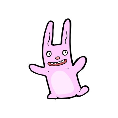 tuhaf pembe tavşan çizgi film