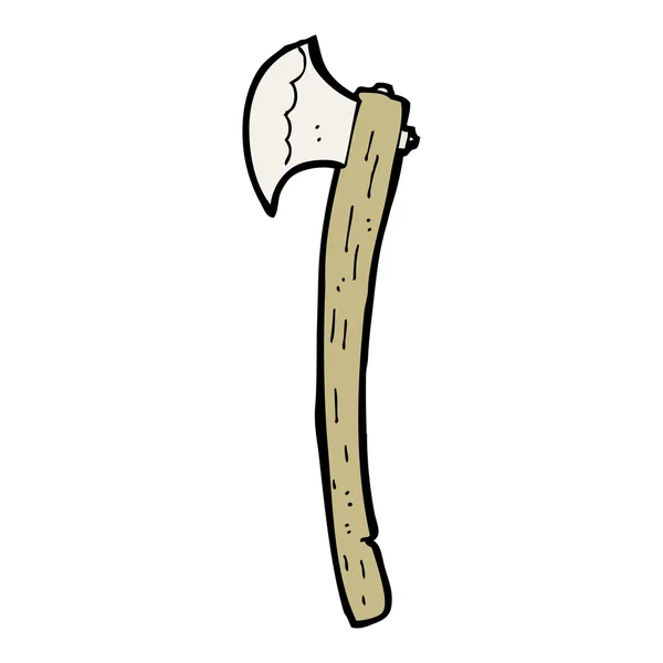Cartoon woodsmans bijl — Stockvector