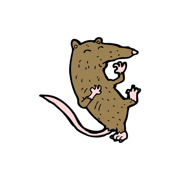 Caricature de rat — Image vectorielle