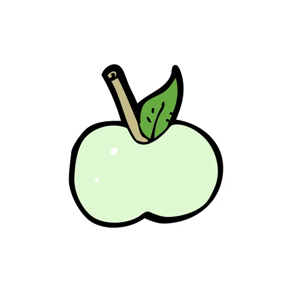 Cartoon apple — Stockvector