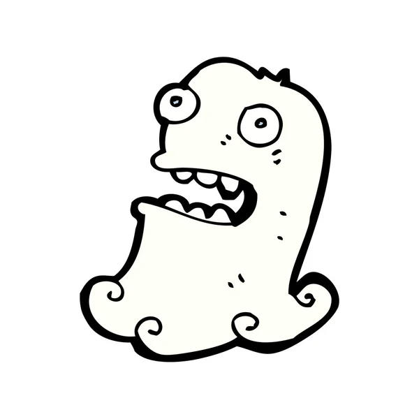 Spooky ghost cartoon — Stock Vector