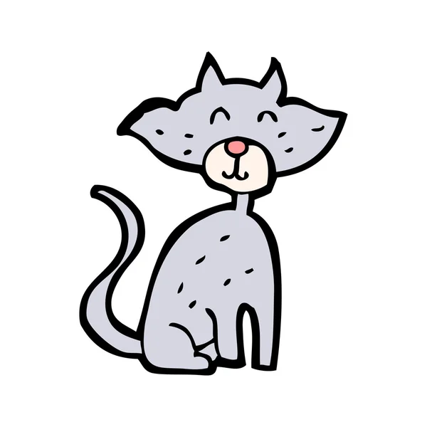 Cartoon kat — Stockvector