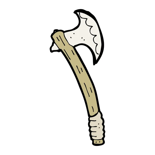 Black and white cartoon axe Stock Vector Image by ©lineartestpilot