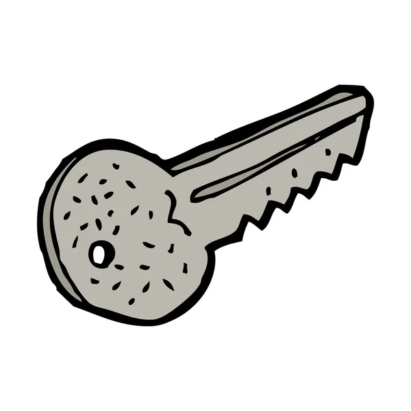 Llave de dibujos animados — Vector de stock