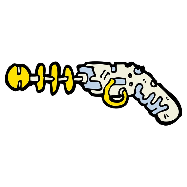 Cartoon ray gun — Stockvektor