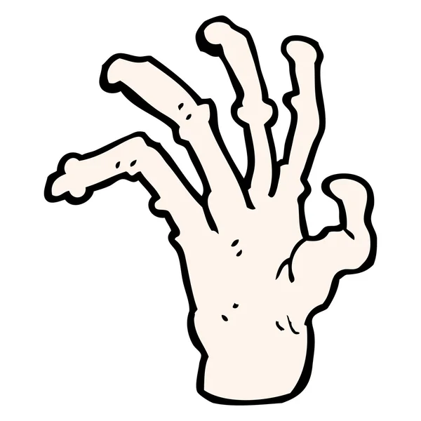 Spooky hand tecknade — Stock vektor