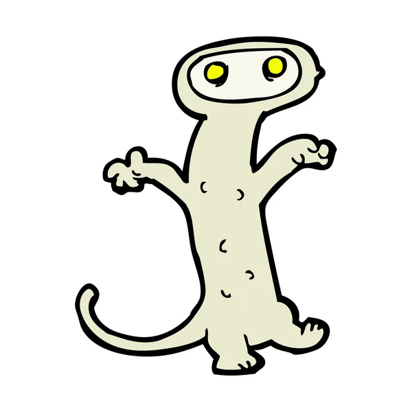 Cartoon rare kleine monster — Stockvector