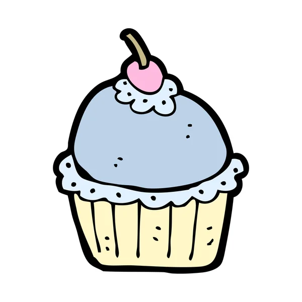 Cartoon-Cupcake — Stockvektor