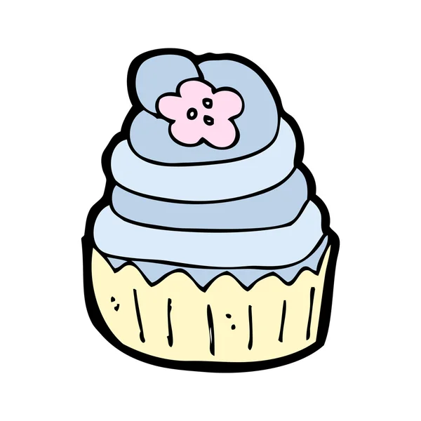 Cartoon cup cakes — Stockvector