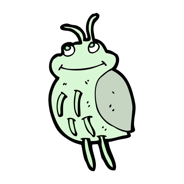 Divertido insecto de dibujos animados — Vector de stock
