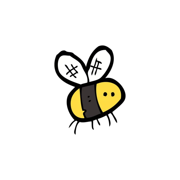 Cartoon bee — Stockvector