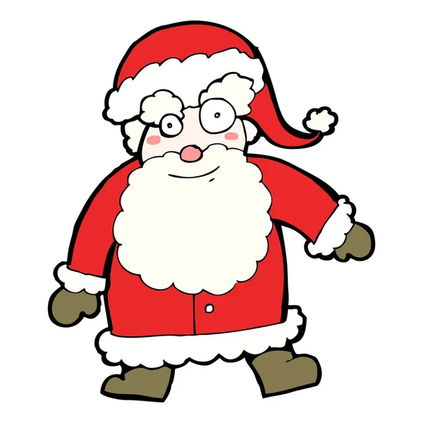 Caricatura de Santa Claus — Vector de stock