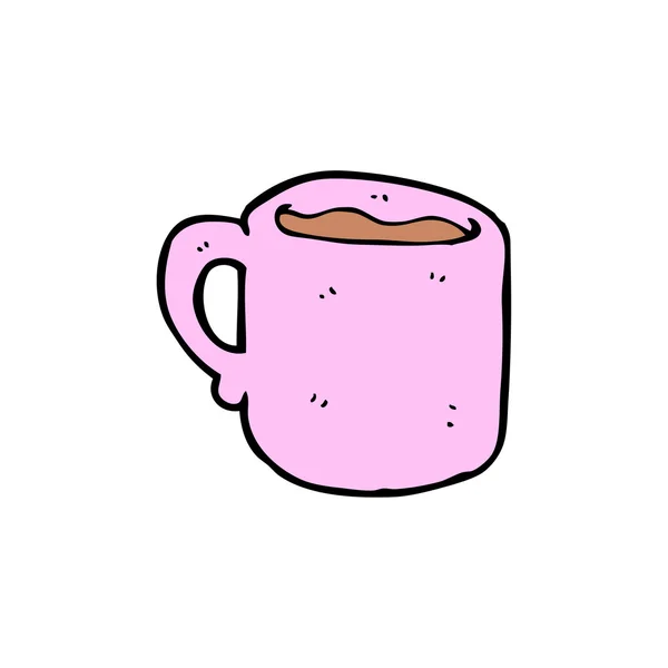 Cup of coffee cartoon — Stock Vector