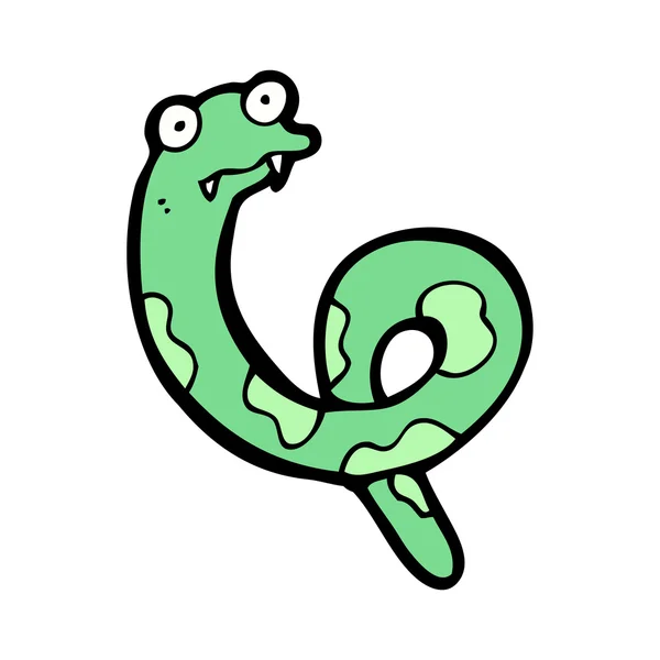 Dibujos animados de serpiente — Archivo Imágenes Vectoriales