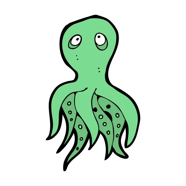 Cartoon octopus — Stockvector