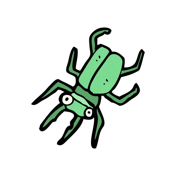 Énorme bug dessin animé — Image vectorielle