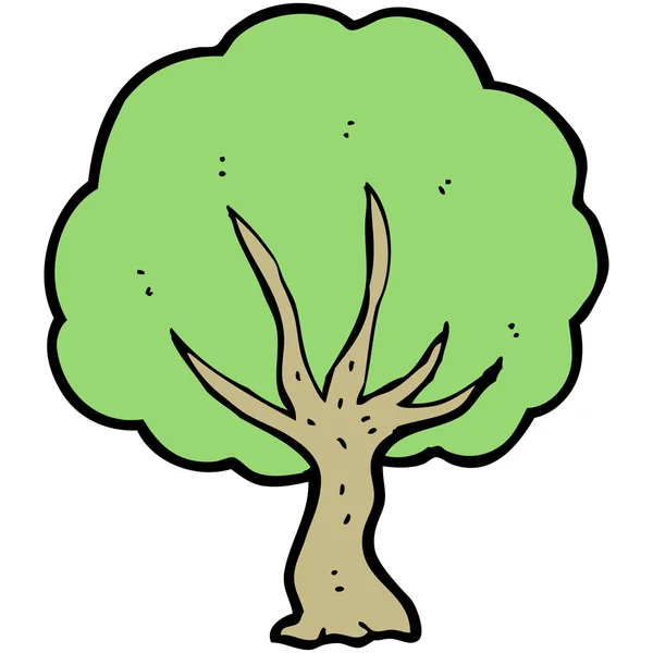 Desenhos animados árvore —  Vetores de Stock