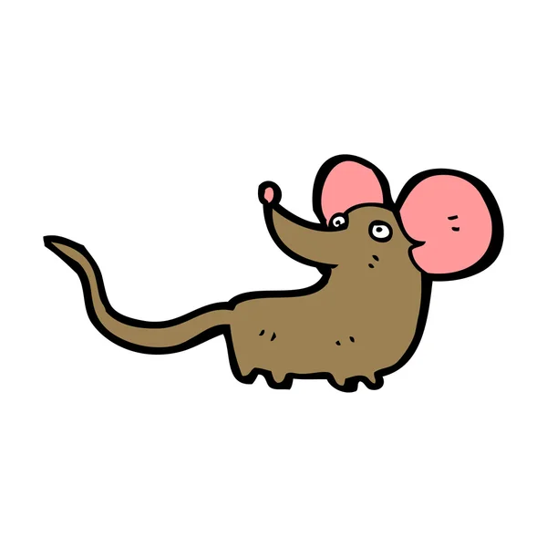 Cartoon little mouse — Stock Vector