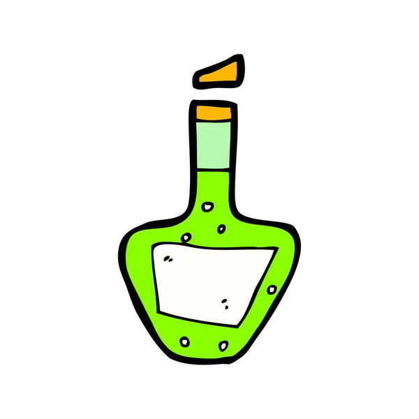 Cartoon magic potion — Stock Vector