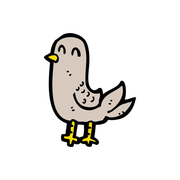 Pájaro de dibujos animados — Vector de stock