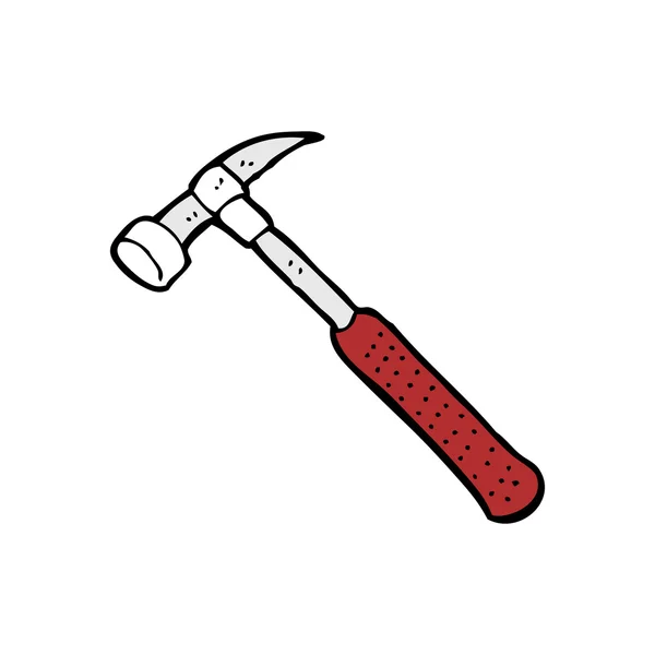 Martillo de dibujos animados — Vector de stock