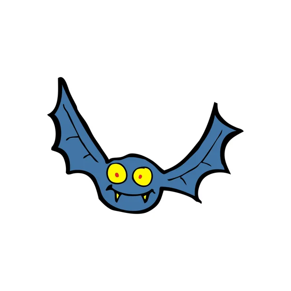 Halloween bat kreslený — Stockový vektor