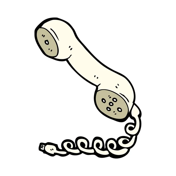 Retro telefon cartoon — Stock vektor