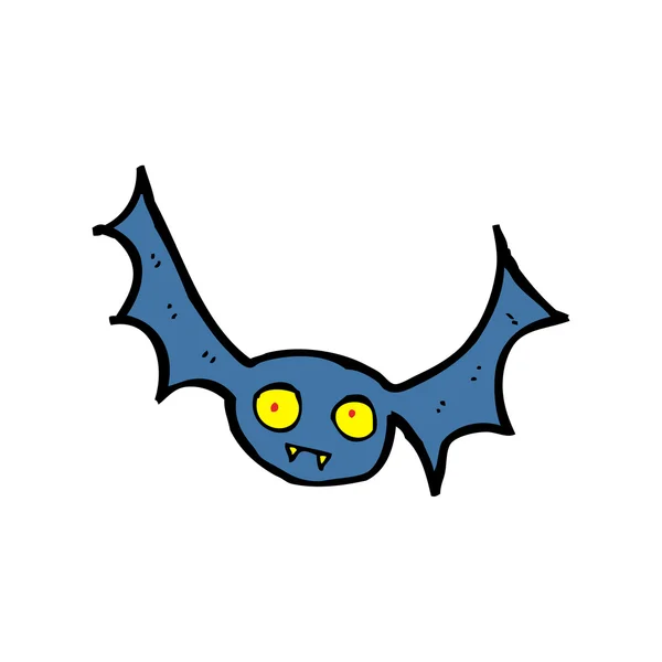 Halloween bat kreslený — Stockový vektor