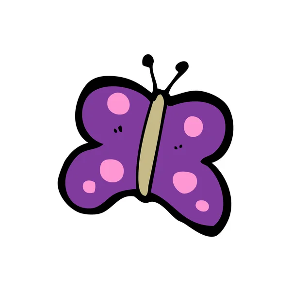 Карикатура на бабочек — стоковый вектор