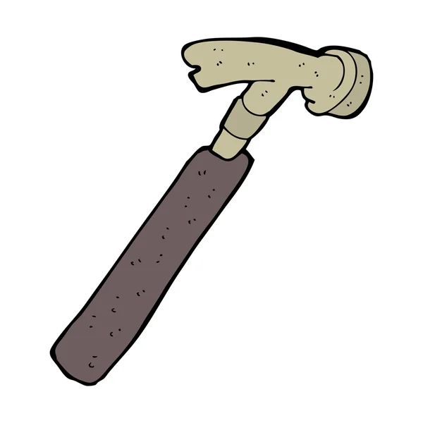 Martillo de dibujos animados — Vector de stock